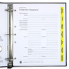 Corporate Index Tab Dividers - In Binder