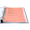 Workers Compensation Index Tab Dividers in Binder