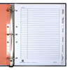 Workers Compensation Index Tab Dividers, Notes