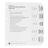 Estate Planning Attorney and Client Index Tab Set Pack - Client and Personal Use Tab Dividers