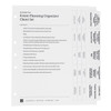 Estate Planning Client Kit, Client Tab Set