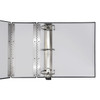 Heavy-Duty D-Ring 3-Ring Archival Binder, 5" Spine, Flat Interior