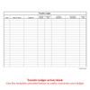 LLC Kit, 3-Ring Zippered Faux Leather Binder, Blank Transfer Ledger