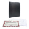 LLC Kit, 3-Ring Zippered Faux Leather Binder