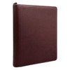 Premium Leather 3-Ring Zippered Binder