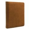 Premium Leather 3-Ring Junior Zippered Binder