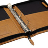 Premium Leather 3-Ring Junior Zippered Binder Rings