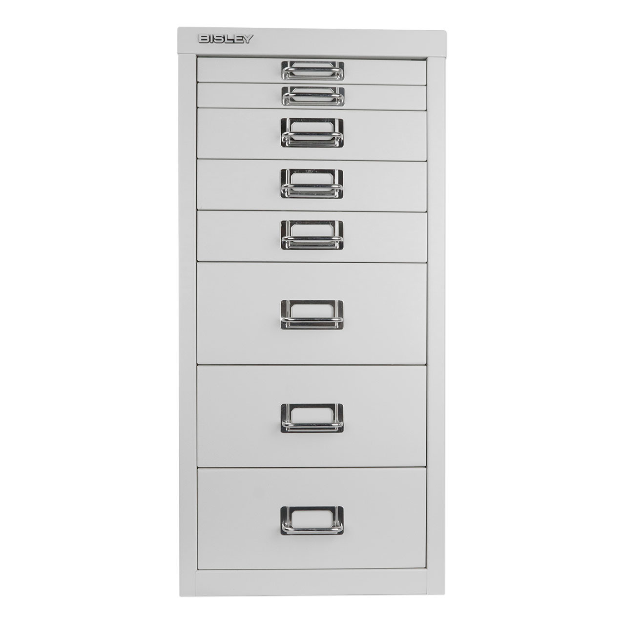 Bisley 3-Drawer Steel Home File Cabinet - Bindertek