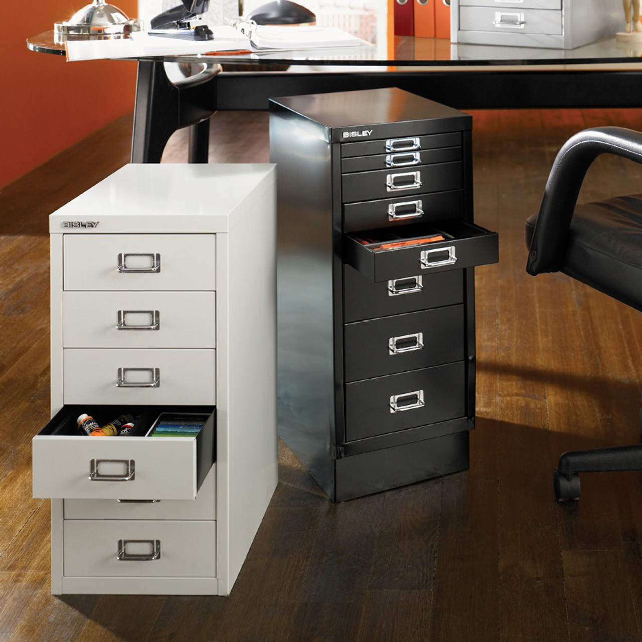 Debbie 7-Drawer Office File Storage Cabinet by Naomi Home Color White