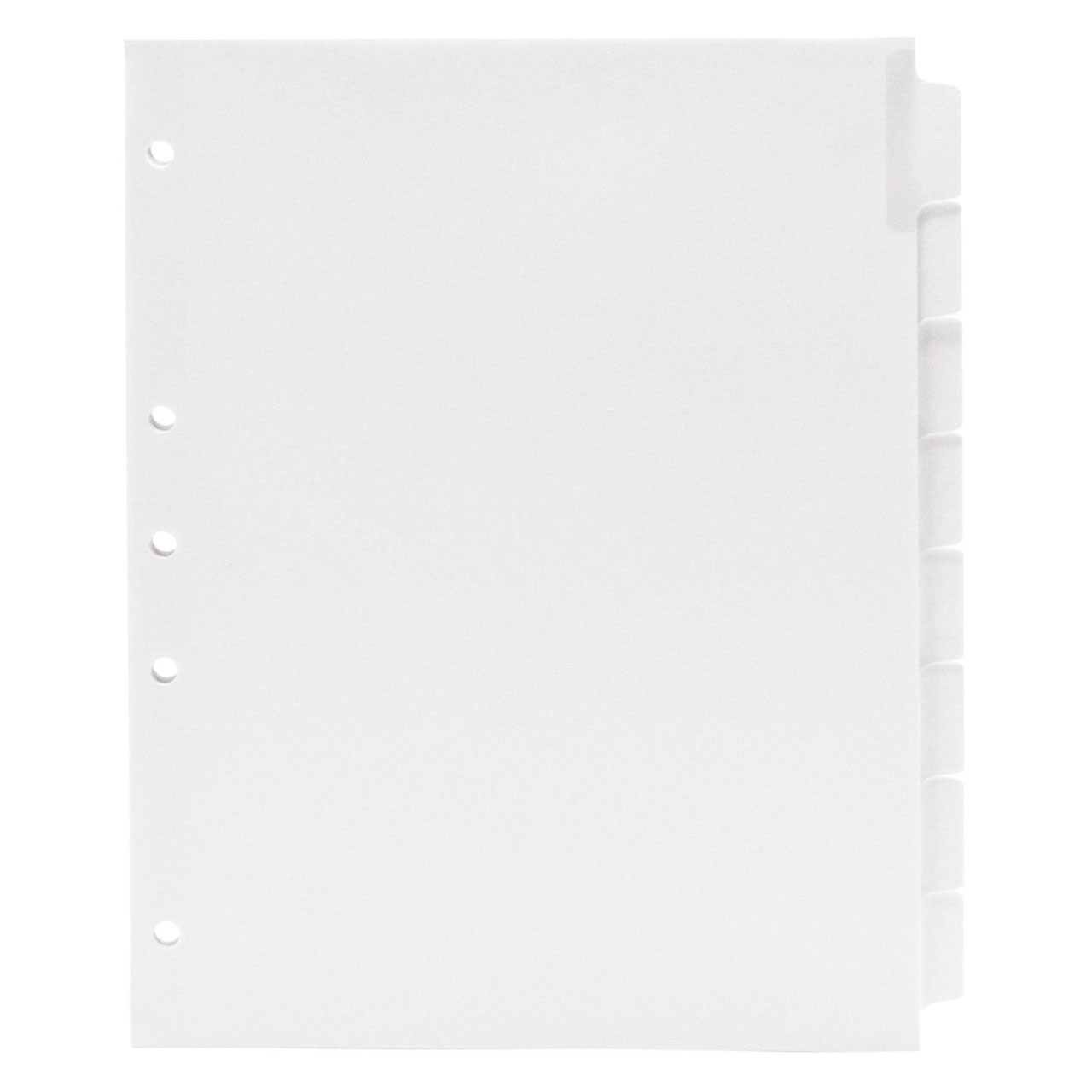 Blank Write-On Index Tab Dividers, 21-Tab Set With 8 Tab Divider Template Word