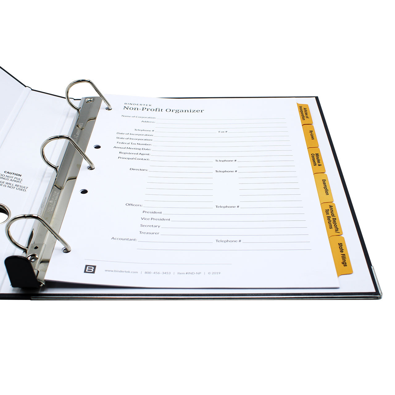 LLC Kit, 3-Ring Binder - Bindertek