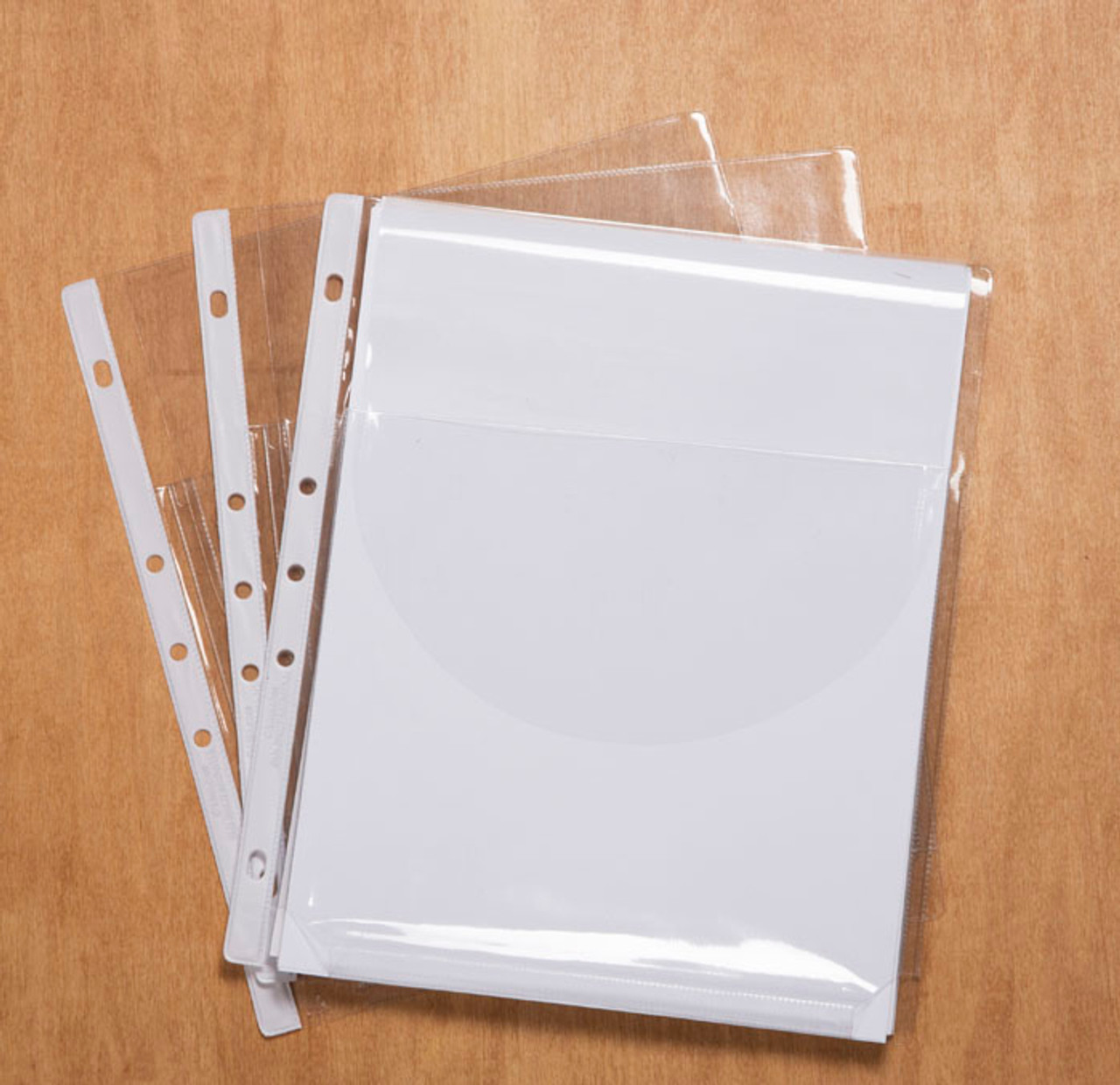 Expandable Heavy-Duty Sheet Protectors with Flap Closure, Letter Size, 10  Pack