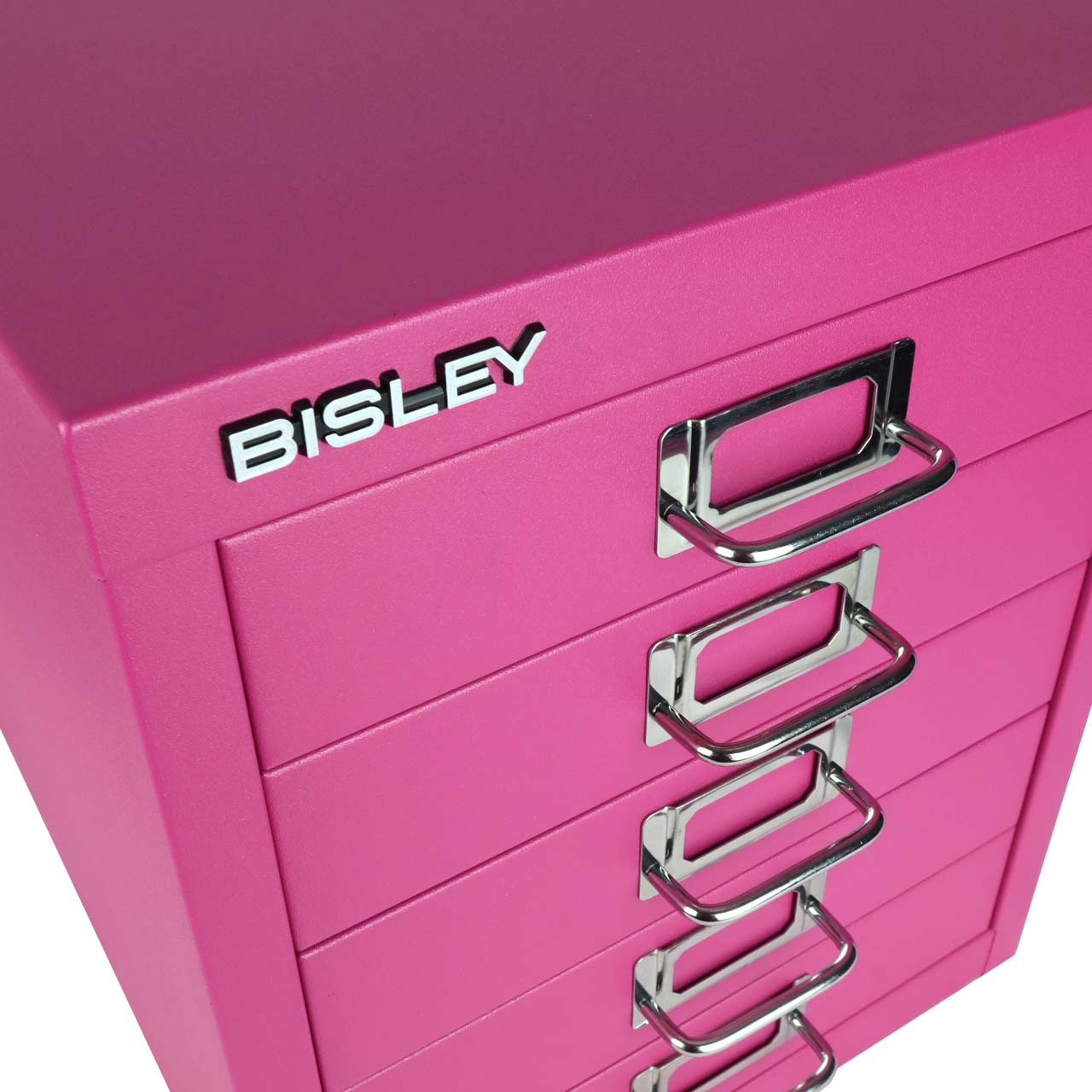 Bisley 5-Drawer Desktop MultiDrawer Steel Cabinet - Bindertek