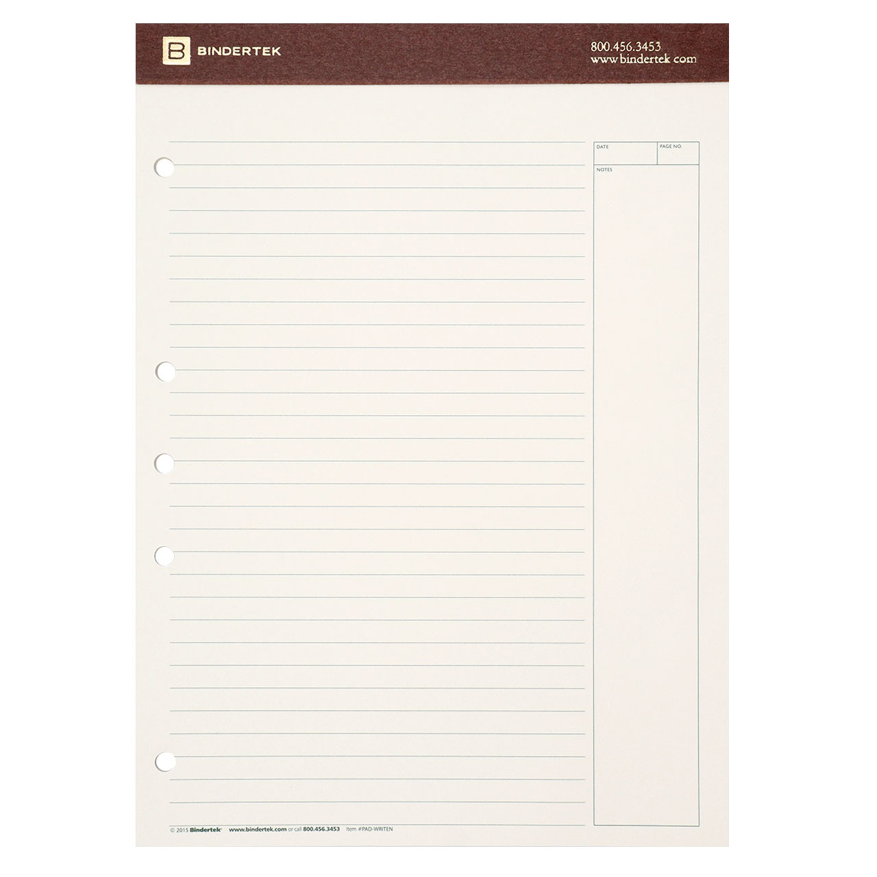 6-Pack of Cornell Method Premium Writing Pads - Bindertek