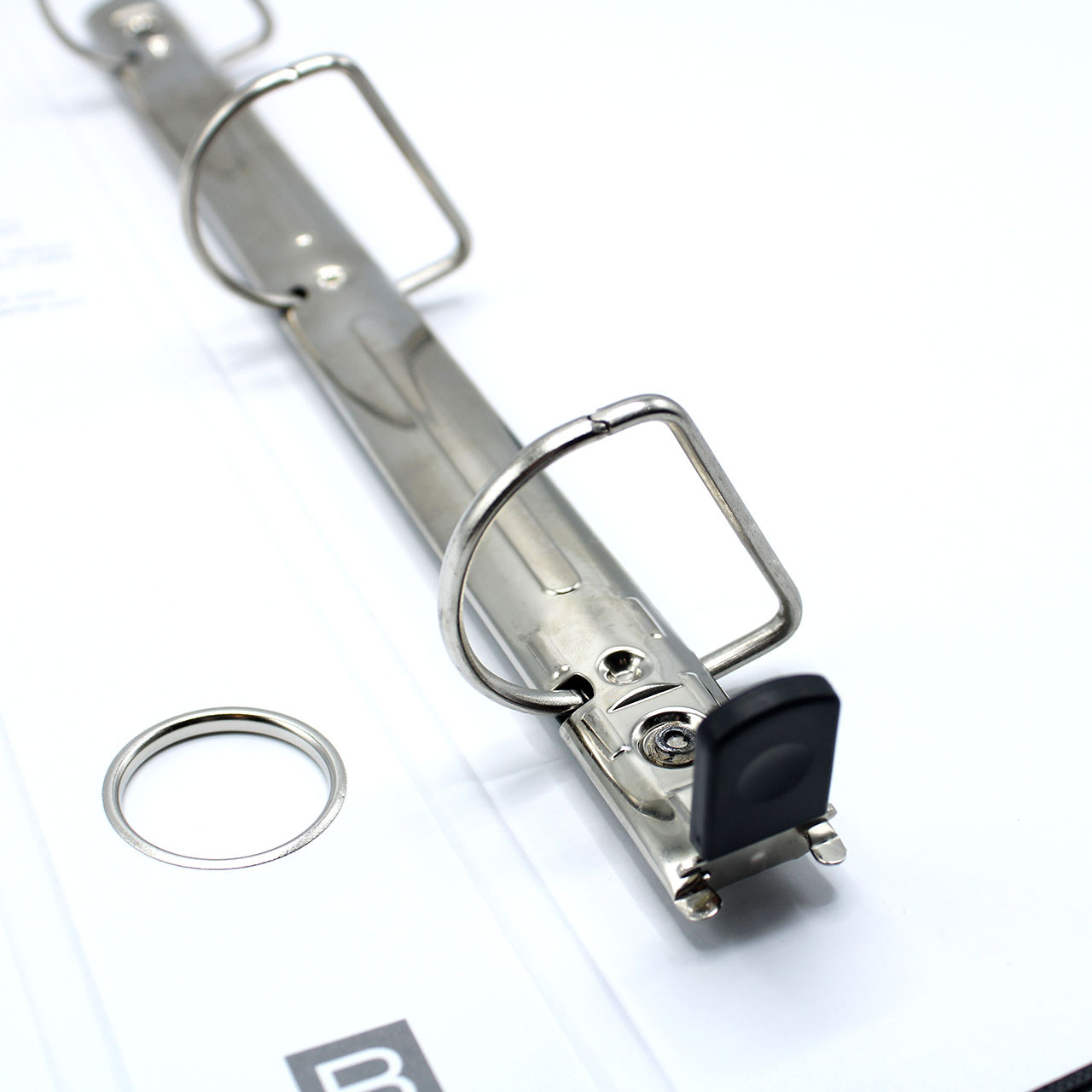 Notebook Binding Hoops Loose-leaf File Folder Ring Binder Binder Clip | eBay
