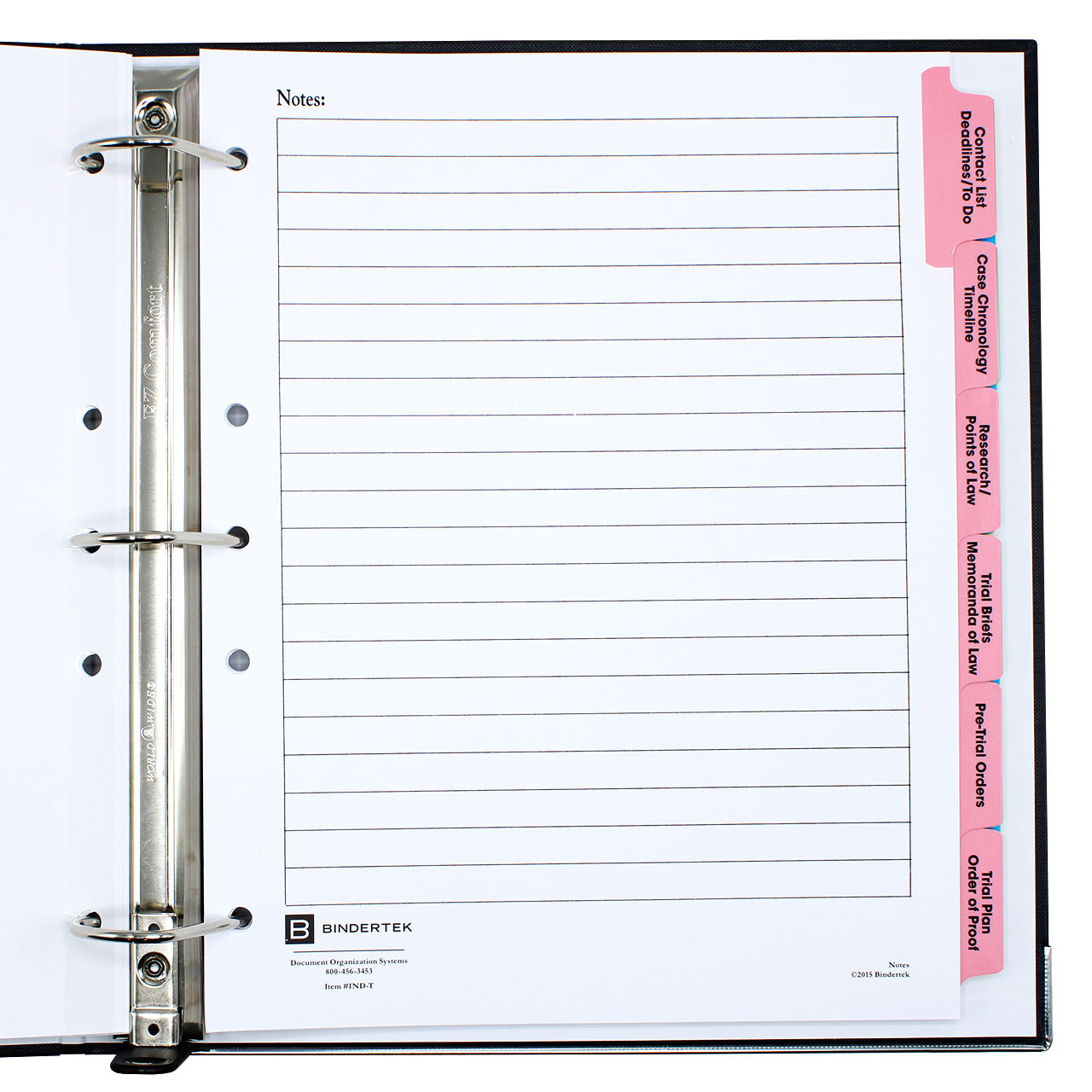 Printable Trial Notebook Template - IND T 3h 28727.1594328730