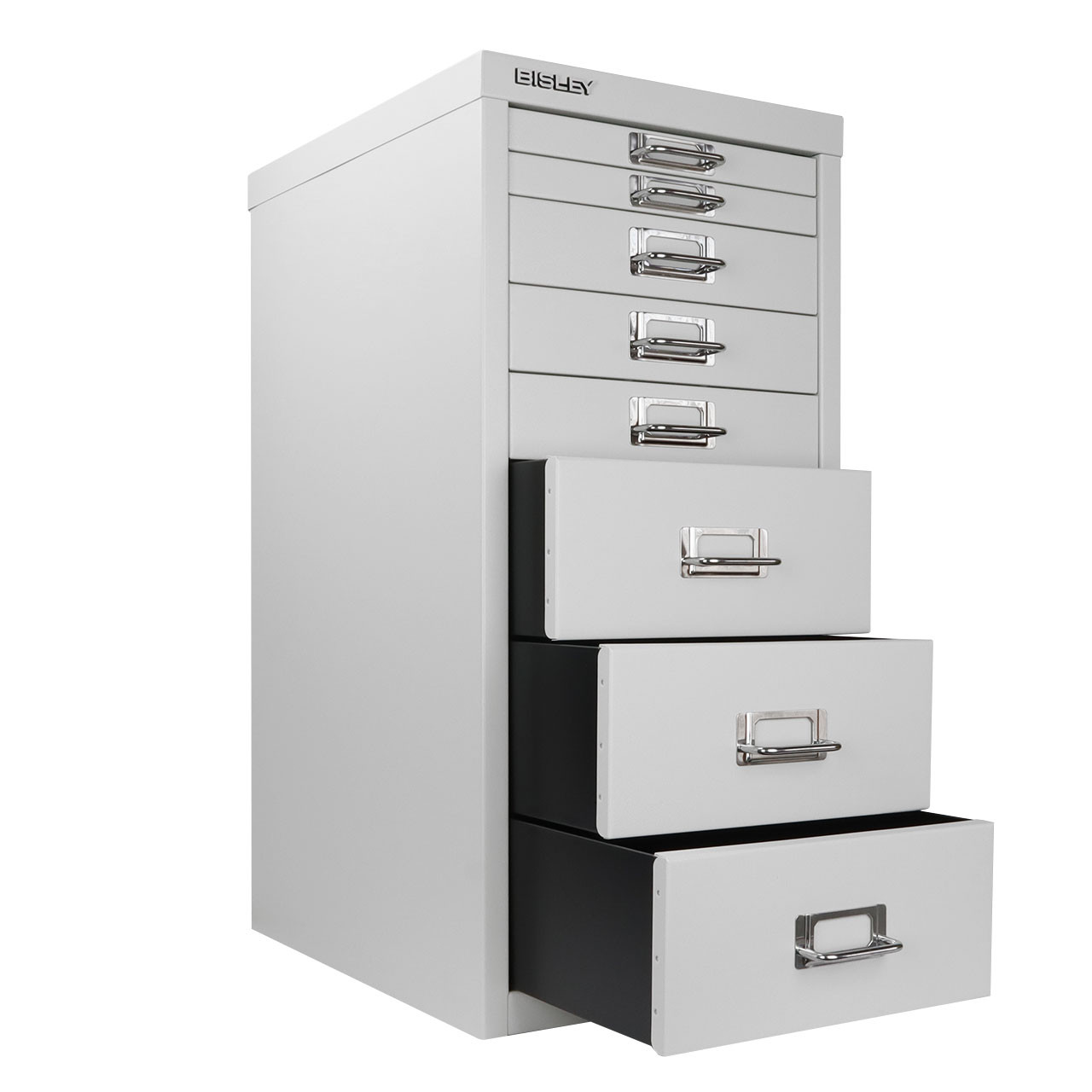 Bisley Steel 5-Drawer Desktop Multidrawer Storage Cabinet 