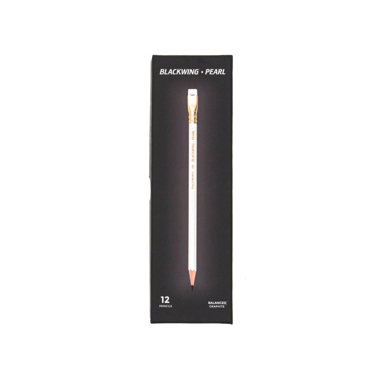 Blackwing Pearl Pencils, Balanced Graphite, 12-Pack - Bindertek