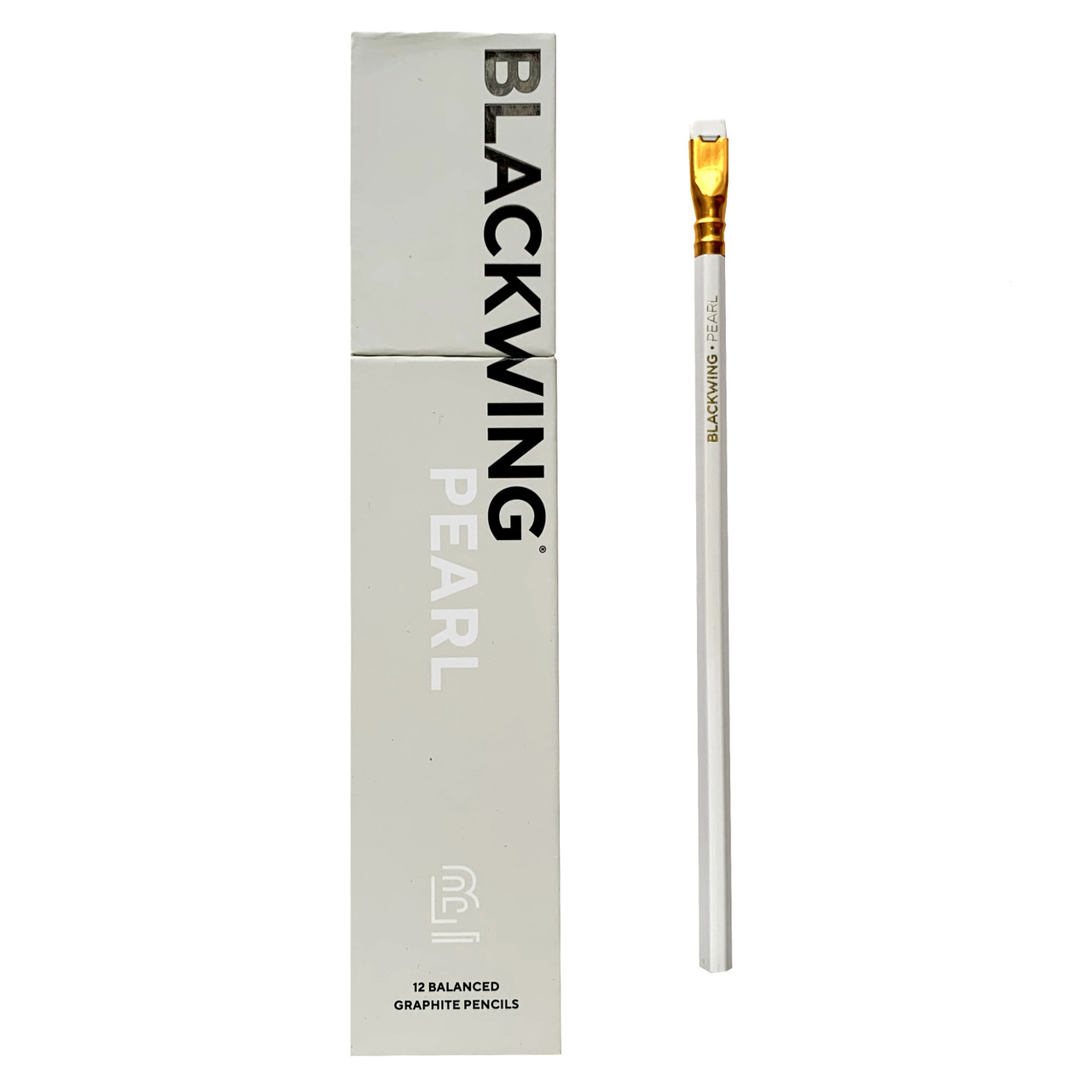 Blackwing Pearl Pencils, Balanced Graphite, 12-Pack