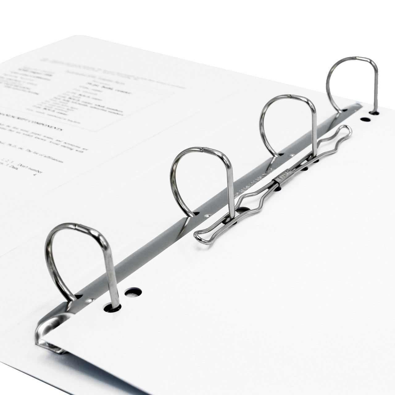 standard hole spacing for 3 ring binfer