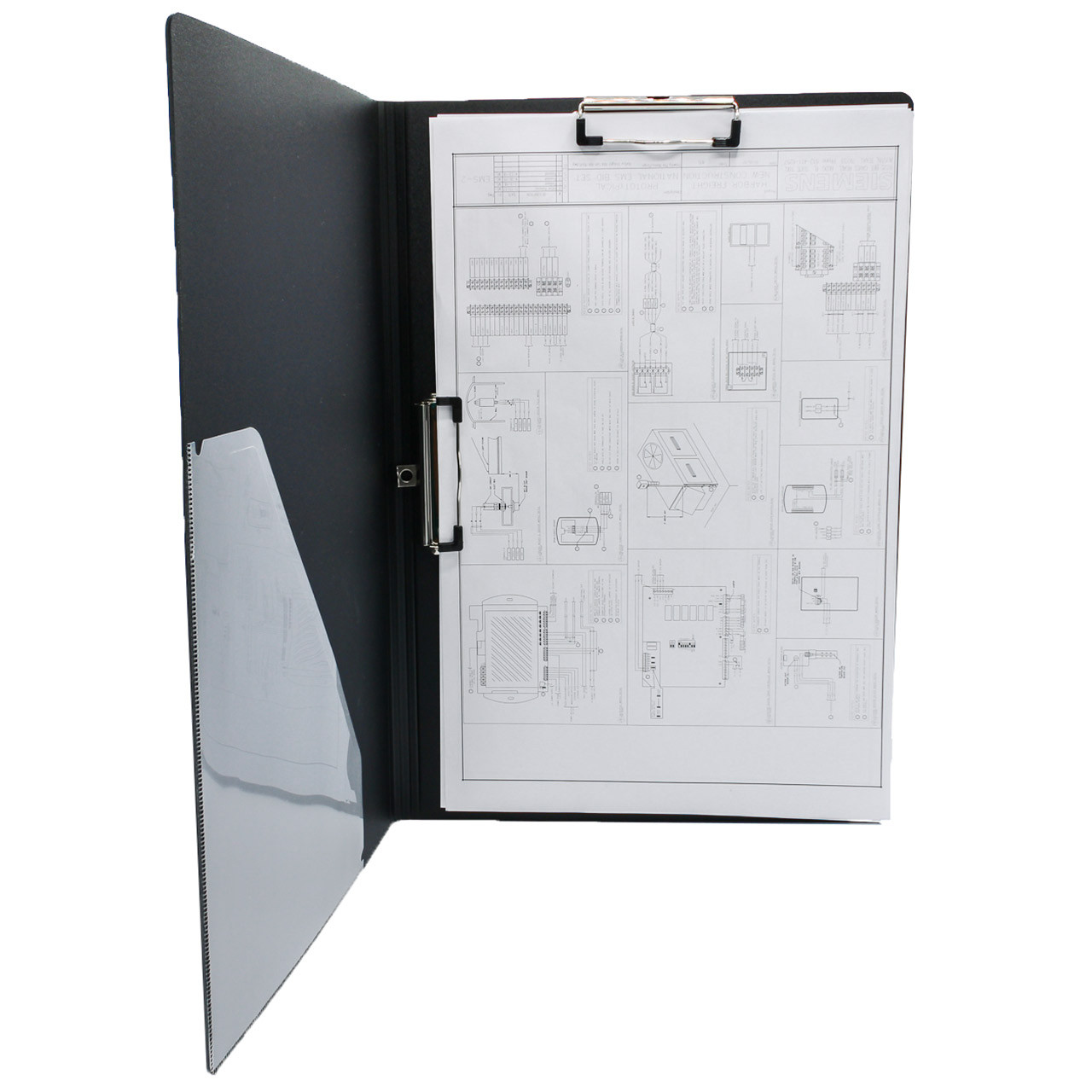 Duraply Stay Clean 11 x 17 Clipboard with Dual Clip (10 Pack) - 98984 -  EngineerSupply