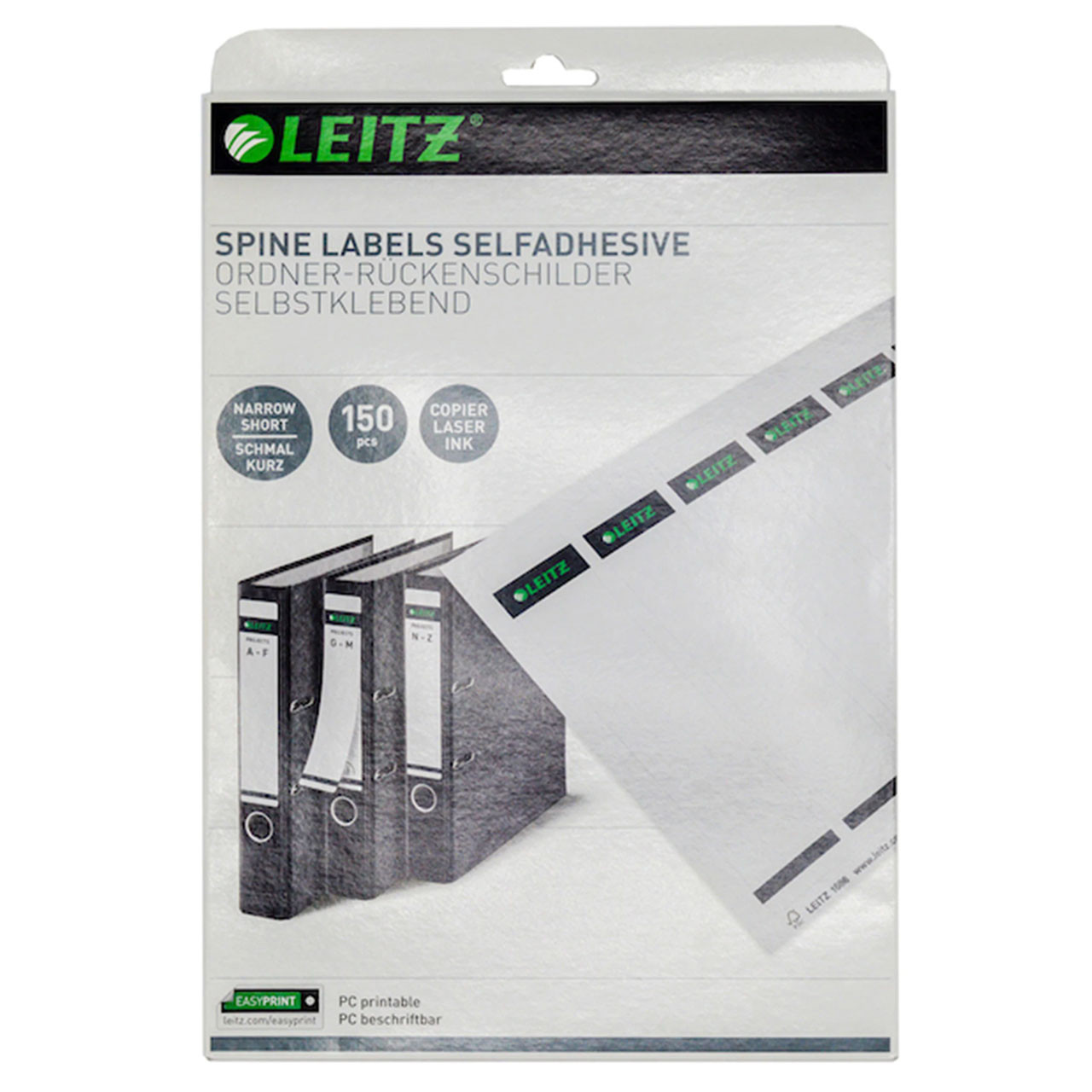 spine label