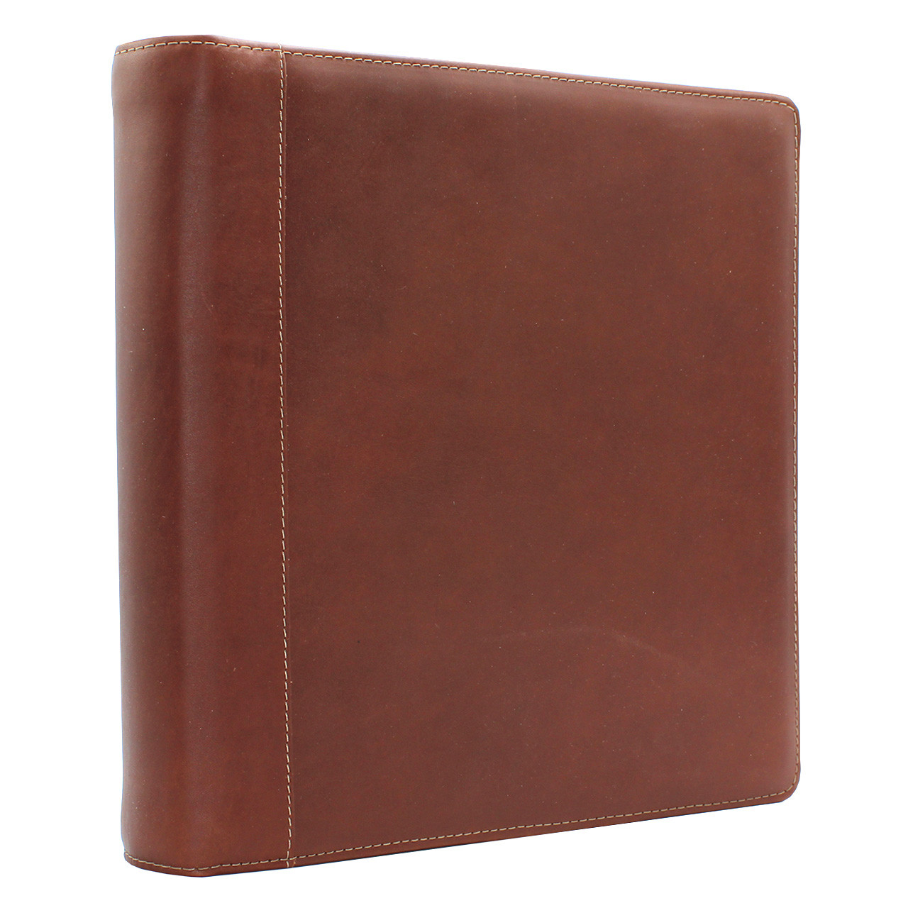 leather three ring binder