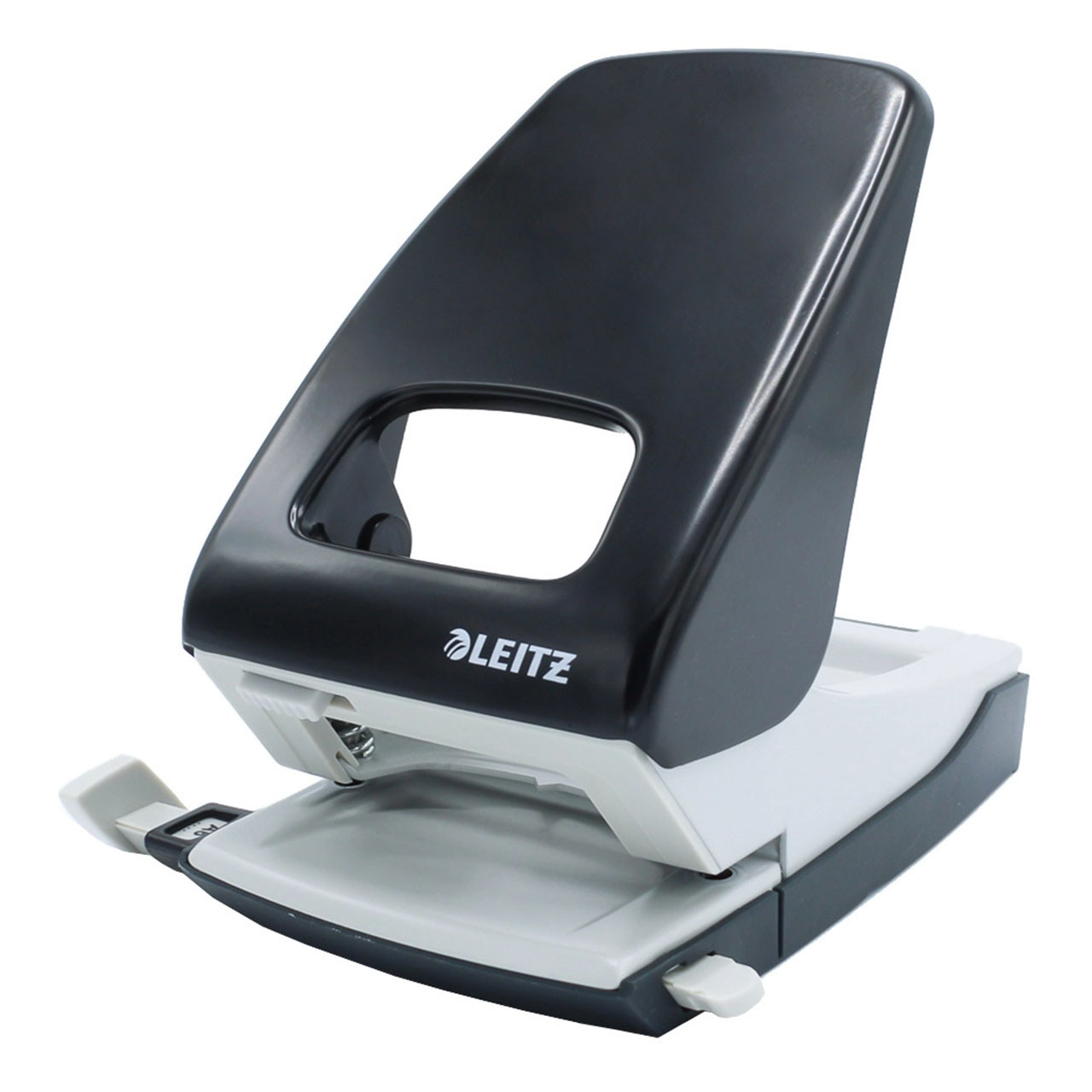 Leitz 2-Hole Punch - 40 Sheet Capacity, 8cm European Spacing