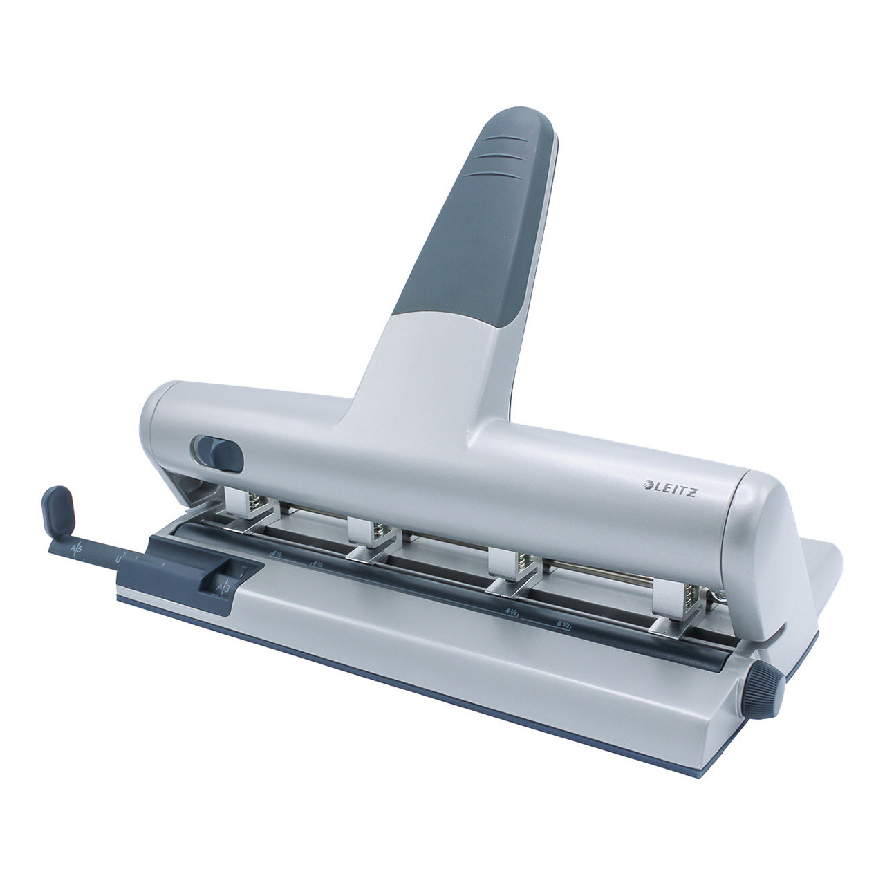 Leitz Adjustable 4-Hole Punch - 30 Sheet Capacity, 8cm European