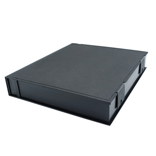 Plastic Archival 3Ring Binder Box, 2" Spine Bindertek