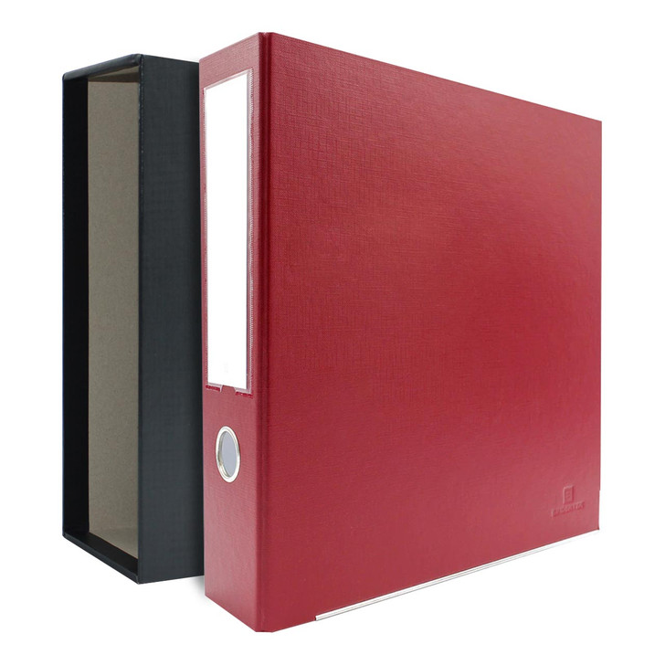 One-Touch Classic 3-Ring Binder with Slipcase, 3” Spine