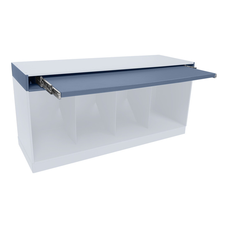 Datum Vu-Stak Open Shelving Pull-Out Work Shelf, Part of Unit