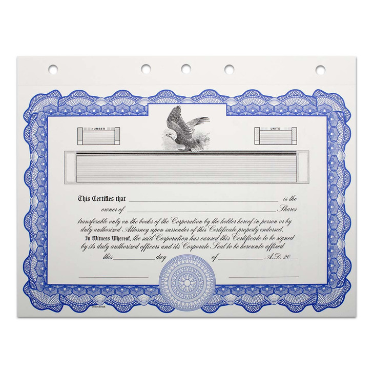 Free Certificate of Stock Template - Corporate Stock Certificates  Certificate  templates, Free printable certificate templates, Stock certificates