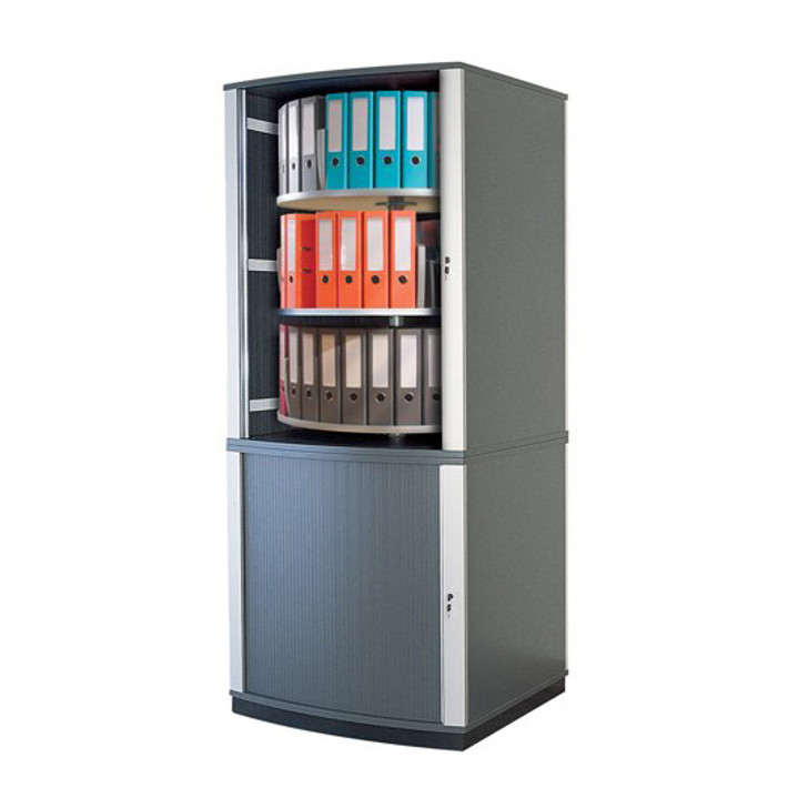 Moll LockFile Binder & File Carousel Cabinet, 5-Tier