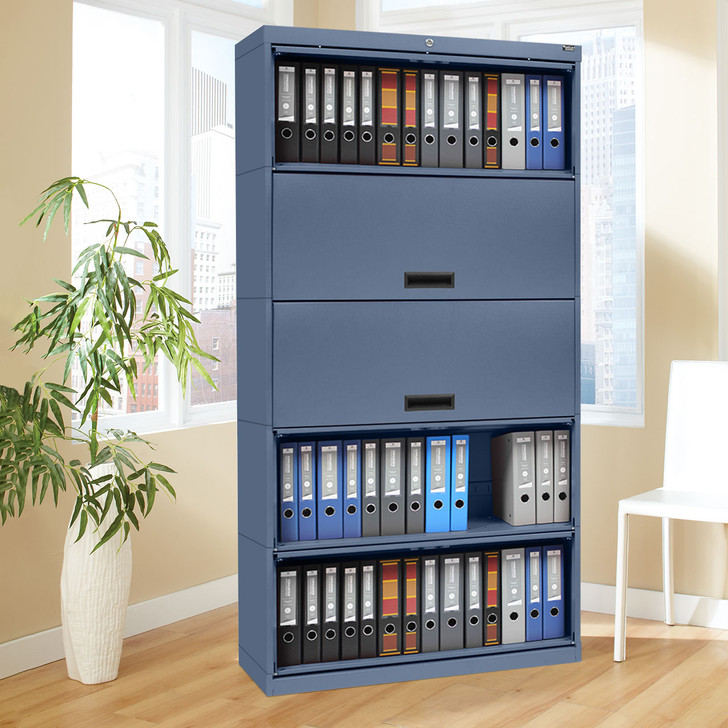 Datum Stak-N-Lok Locking Storage Add-On Shelf, in Office