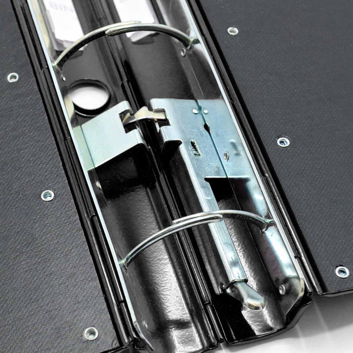 Optimum Heavy-Duty 3-Ring Binder, 2.3" Spine, Rings Half Closed