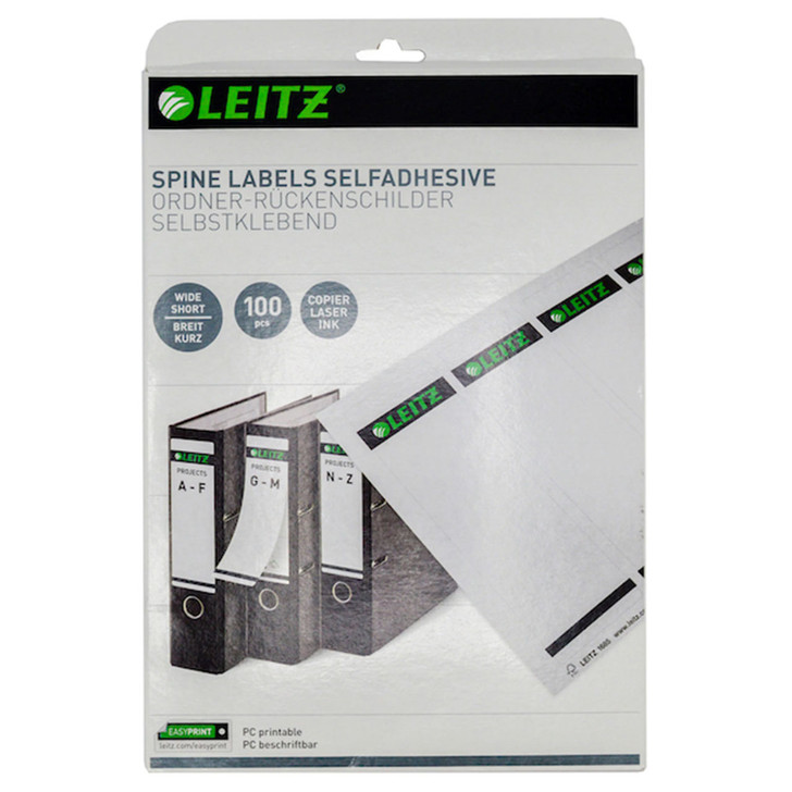 Replacement Spine Labels for Leitz R80 Binder, Pack