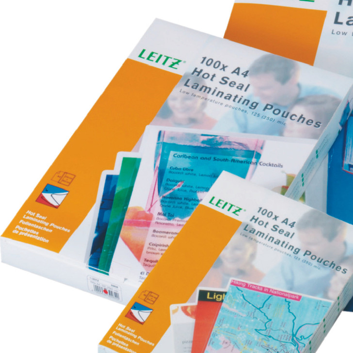 Leitz Laminating Pouches, A4 Size, 100 Pack