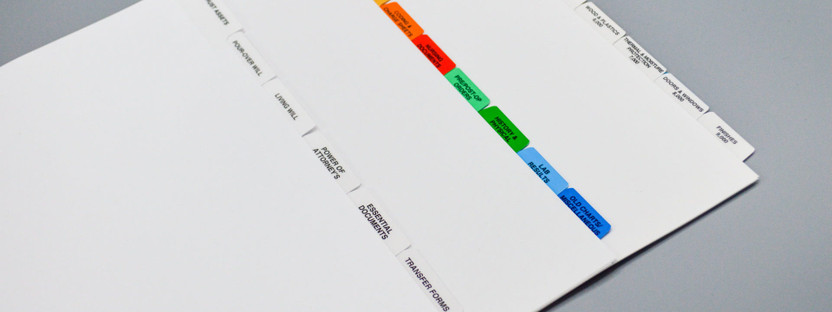 Custom Organization with Custom Index Tabs Custom Organization with Custom Index Tabs