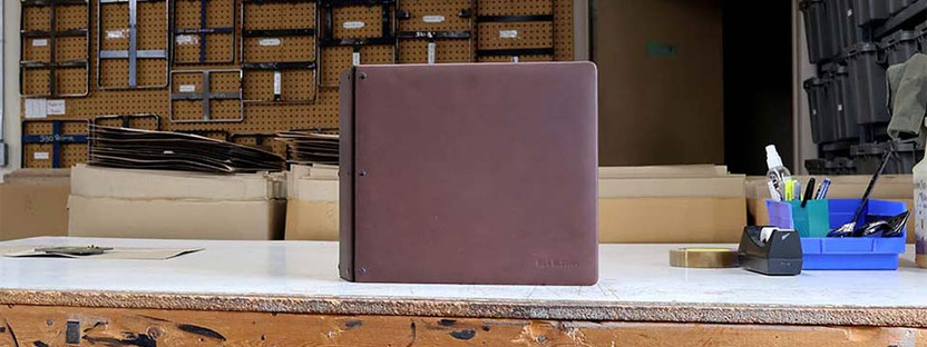 How Our Leather Binders Are Made