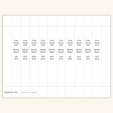 Self Adhesive Spine Labels for 1