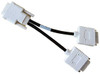 Hewlett-Packard (HP) 338285-007 - DMS-59 to Dual DVI Splitter Cable Hewlett-Packard (HP) 338285-007 - DMS-59 to Dual DVI Splitter Cable