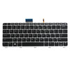 HP MP-13U8 Rev-A01 - Keyboard with backlight - Spill-resistant design with DuraKeys - Includes keyboard and backlight connector cables (United States)