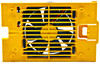 Fanuc A02B-0260-C021 - 92x25mm 24V Cooling Fan Assembly Yellow Bracket + A90L-0001-0488 For Fanuc CNC Robot Control Cabinets