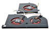 MSI BS5005HS-U2F1 + BS5005HS-U2L1 - CPU + GPU Cooling Fan for MSI GS63 GS63VR GS73 GS73VR MS-16K2 MS-17B1