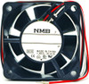 NMB 06025SA-24N-AT - 60x60x25mm DC24V 0.11A 3-Wire Connector Cooling Fan