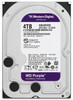WD43PURZ - 4TB 5.4K RPM 64MB Cache 3.5" SATA 6Gb/s Hard Drive for Desktop / NAS / DVR / NVR / Surveillance Systems