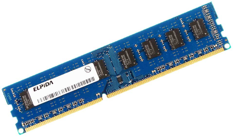 Desktop - 240-Pin DIMM: Elpida EBJ40UG8EFW0-GN-F - 4GB (1x4GB