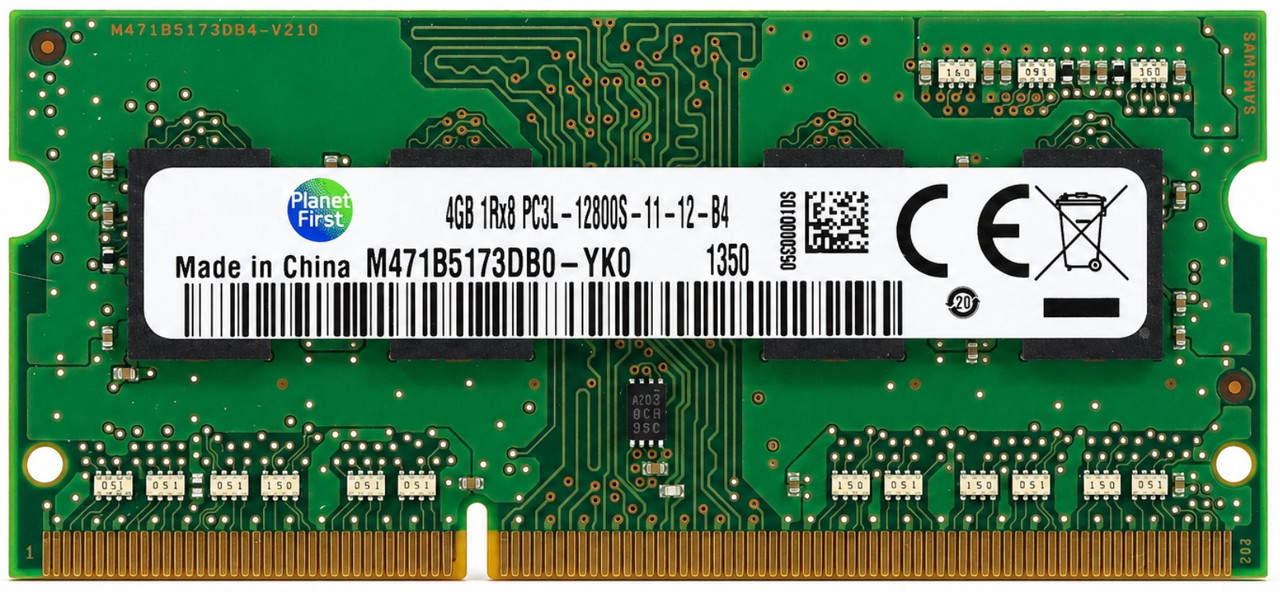 M471B5173EB0-YK0 - 4GB (1x4GB) 1600Mhz PC3L-12800S DDR3-1600 204