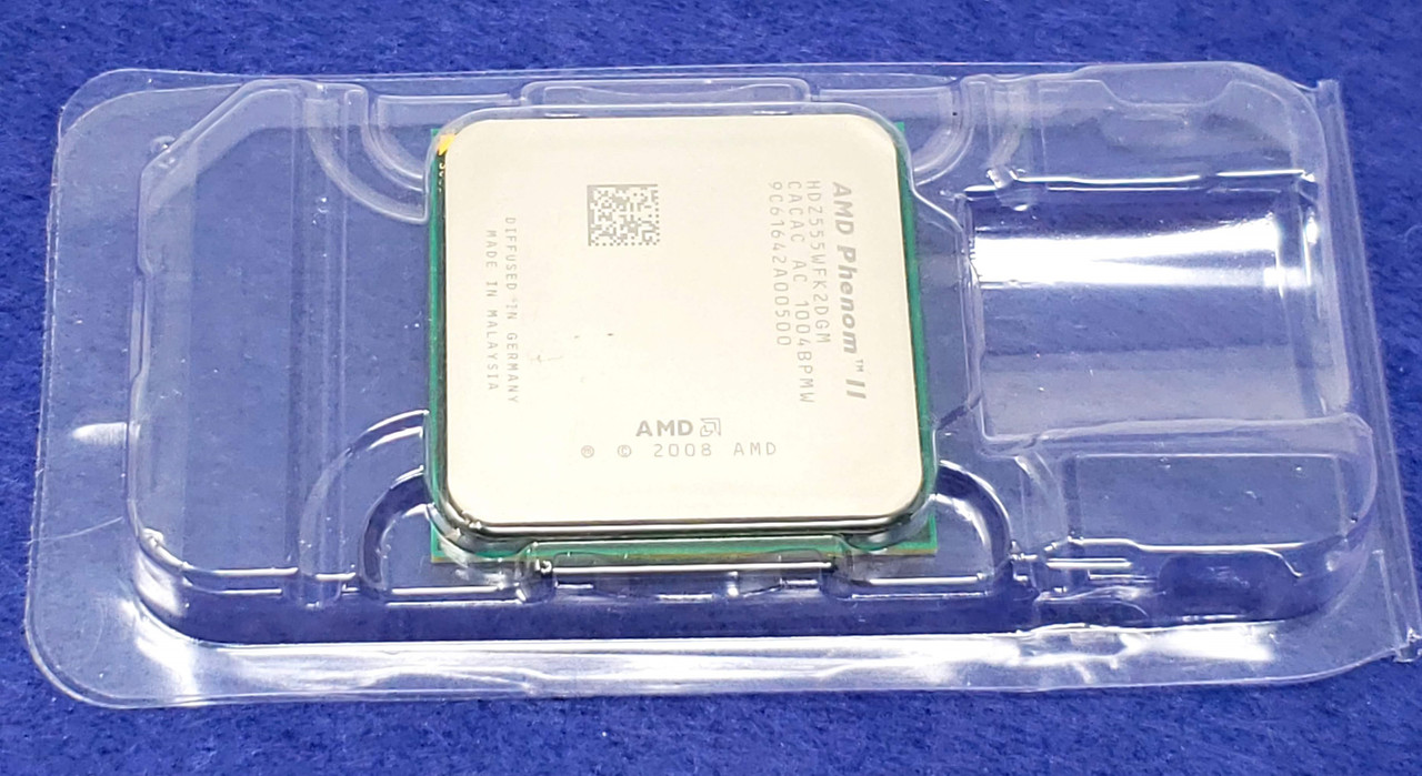 AMD HDZ555WFK2DGM - 3.2 GHz 6 MB AM3 Phenom II X2 555 Black
